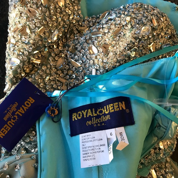 NEW! Prom quinceanera formal party starpless dress - Picture 6 of 6